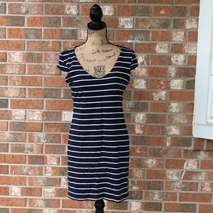 H&M Cotton Striped Tshirt Dress Size Large